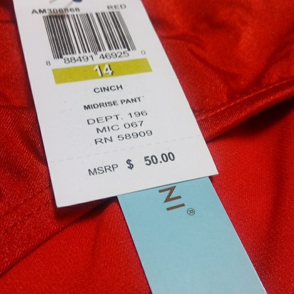 Antonio Melani red Bikini Bottoms - Picture 2 of 6